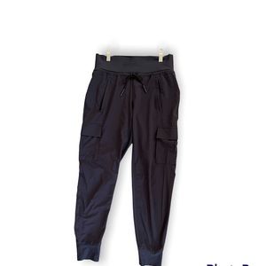 Athleta Cargo Joggers/athletic pants, dark gray, size 0